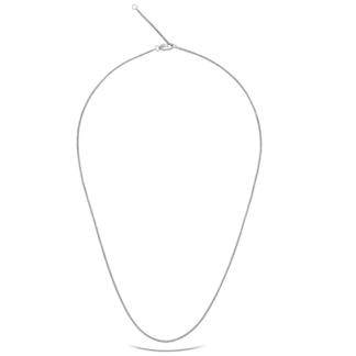 Catena in Platino Spiga Tripla 020