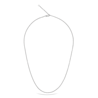 Catena in platino Forzata 040