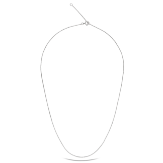 Catena in platino Rollò Battuta 20