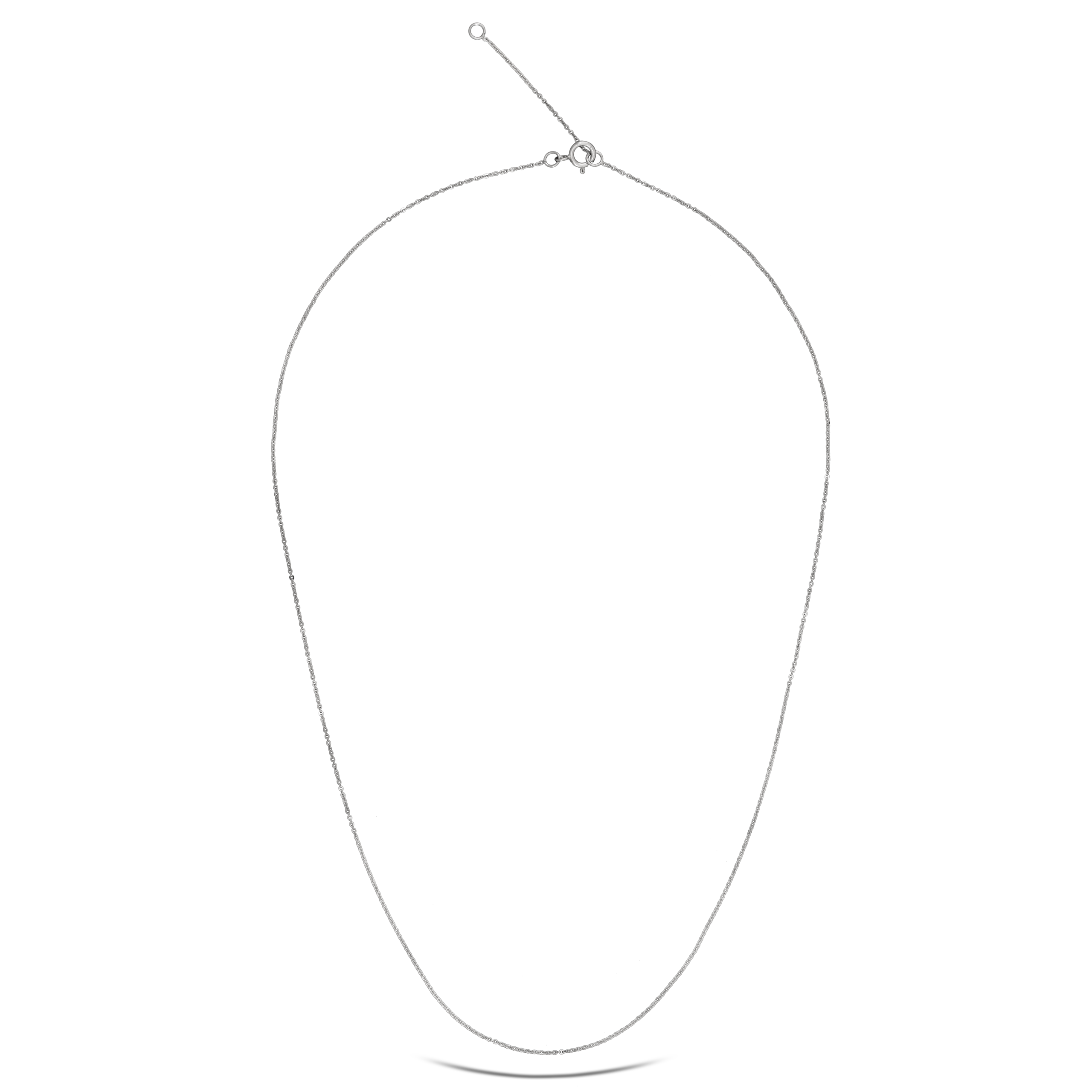 Catena in platino Rollò Battuta 20