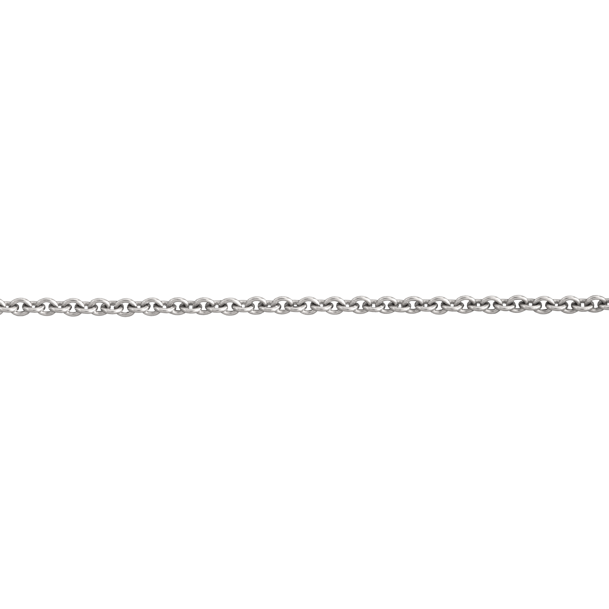 Catena in Platino Rollò 35 - immagine 2